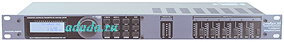 Внешний вид системного контроллера DBX 260 Drive Rack Система распределения обработки и управления громкоговорителями и акустическими системами DBX-260 DriveRack