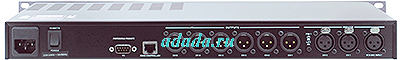 Коммутация цифрового процессора DBX 260 DriveRack Коммутация цифрового процессора систем усиления звука DBX 260 Drive Rack