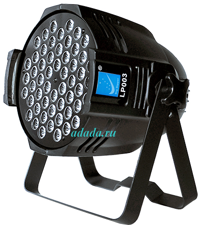 цветомузыка светодиодный светильник для дома клуба дискотеки 54х1Вт led par 54x1w световой эффект